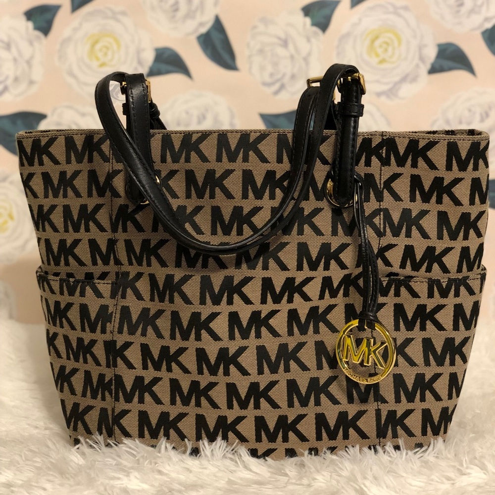 Michael Kors MK Logo Tote Purse